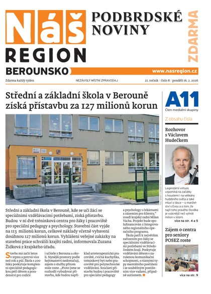 E-magazín Náš Region - Berounsko 8/2026 - A 11 s.r.o.