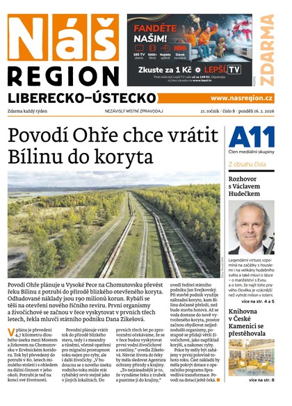 E-magazín Náš Region - Liberecko 8/2026 - A 11 s.r.o.