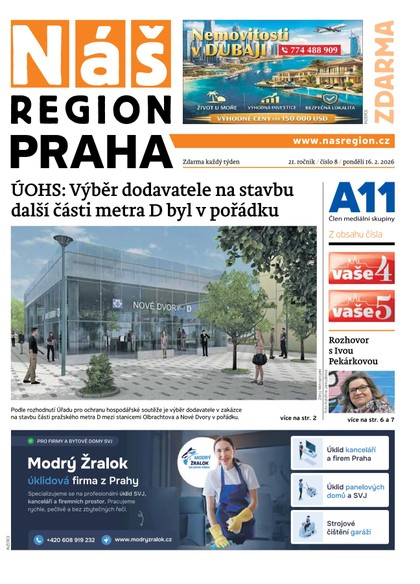 E-magazín Náš Region - Praha 8/2026 - A 11 s.r.o.