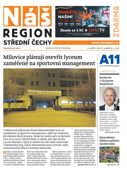E-magazín Náš Region - Střední Čechy 8/2026 - A 11 s.r.o.
