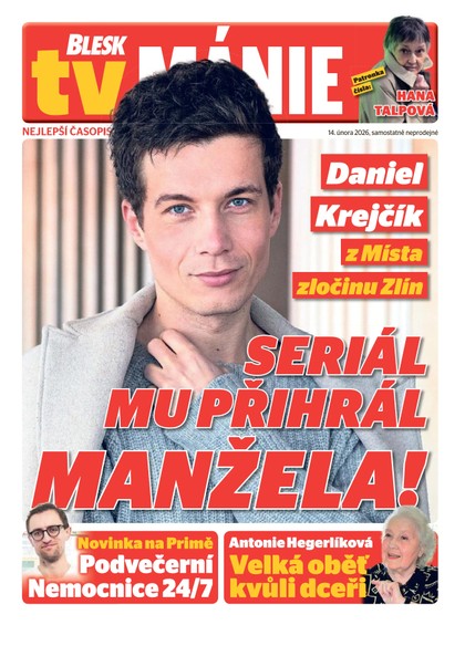 E-magazín Blesk Tv manie - 14.02.2026 - CZECH NEWS CENTER a. s.