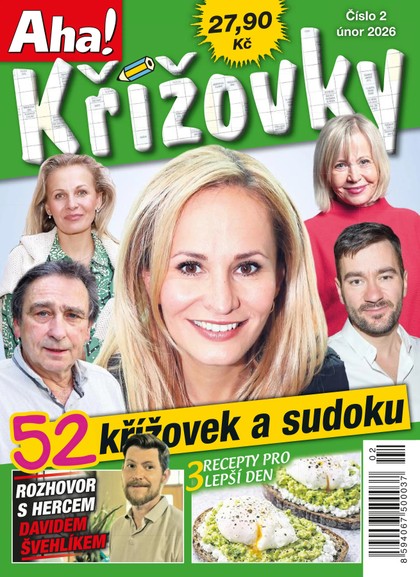 E-magazín AHA! KŘÍŽOVKY - 2/2026 - CZECH NEWS CENTER a. s.