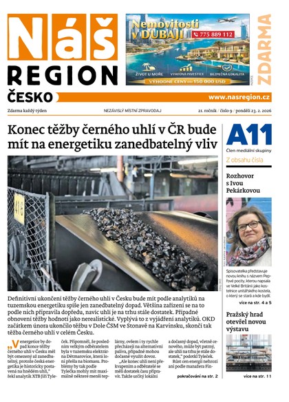 E-magazín Náš Region - Česko 9/2026 - A 11 s.r.o.