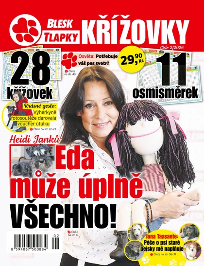 E-magazín  Blesk Tlapky Křížovky - 2/2026 - CZECH NEWS CENTER a. s.