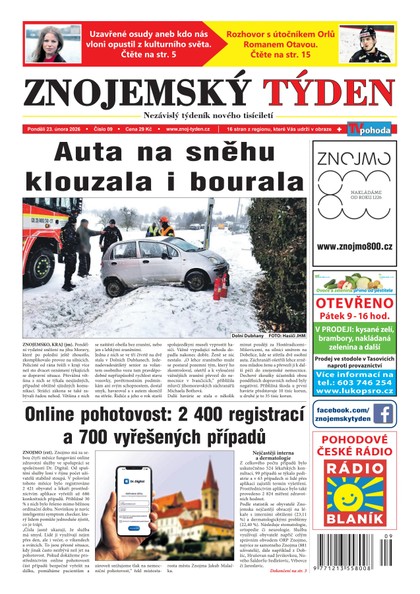 E-magazín Znojemský týden 09/2026 - Znojemský týden
