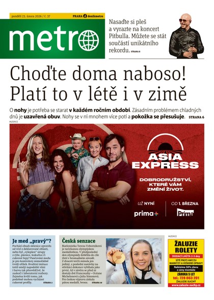 E-magazín METRO - 23.02.2026 - MAFRA, a.s.