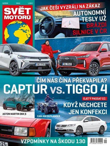 E-magazín Svět motorů - 9/2026 - CZECH NEWS CENTER a. s.