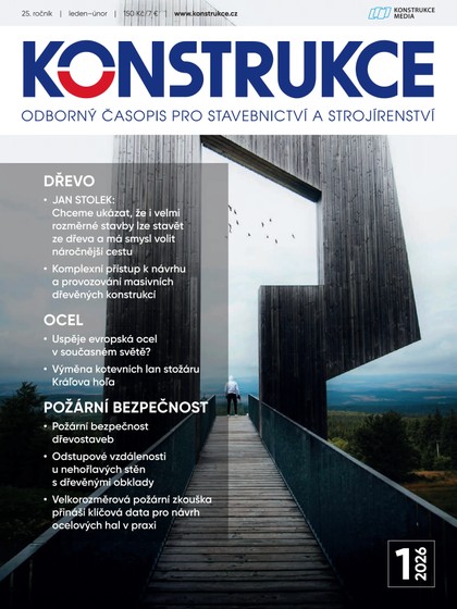E-magazín Konstrukce 1/2026 - Konstrukce Media s.r.o.