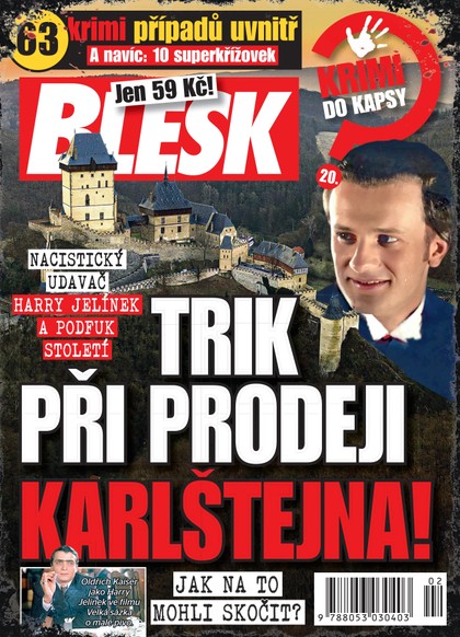 E-magazín Blesk krimi do kapsy č.2/2026 - CZECH NEWS CENTER a. s.