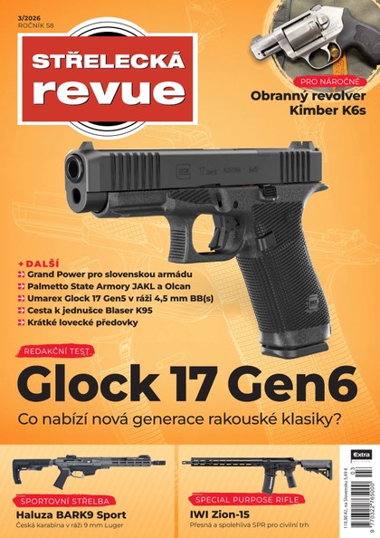 E-magazín Střelecká revue 3/2026 - Extra Publishing, s. r. o.