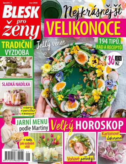 E-magazín Blesk pro ženy speciál 01/2026 - CZECH NEWS CENTER a. s.
