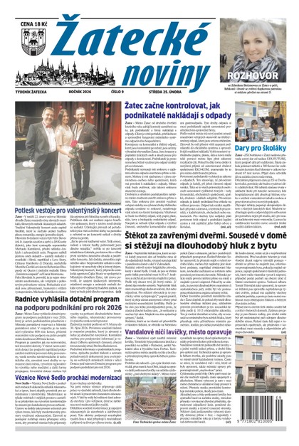 E-magazín Žatecké noviny 09/26 - Ohře Media