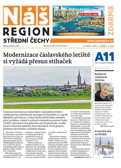 E-magazín Náš Region - Střední Čechy 10/2026 - A 11 s.r.o.