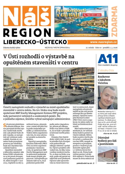 E-magazín Náš Region - Ústecko 10/2026 - A 11 s.r.o.