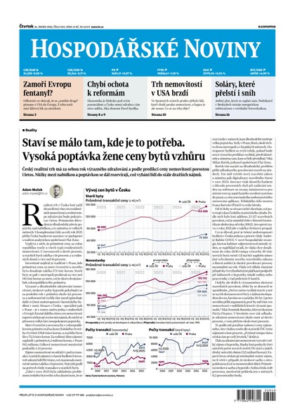 E-magazín HN 040 - 26.2.2026 - Economia, a.s.
