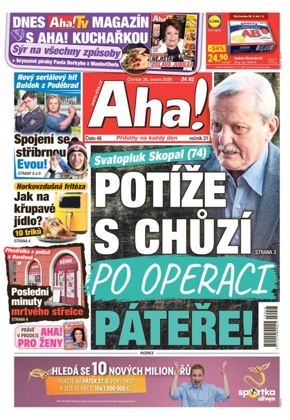 E-magazín AHA! - 26.02.2026 - CZECH NEWS CENTER a. s.