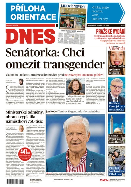 E-magazín MF DNES - 28.02.2026 - MAFRA, a.s.