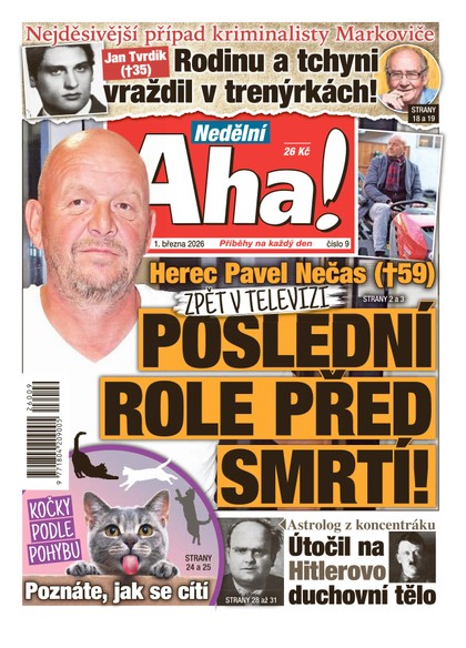 E-magazín NEDĚLNÍ AHA! - 01.03.2026 - CZECH NEWS CENTER a. s.