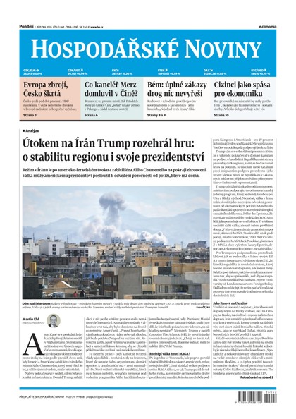 E-magazín HN 042 - 2.3.2026  - Economia, a.s.