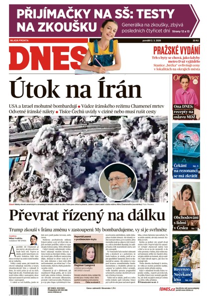 E-magazín MF DNES - 02.03.2026 - MAFRA, a.s.