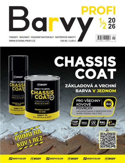 E-magazín BARVY Profi 1-2/2026 - iProffi 