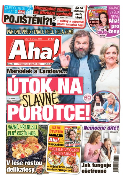 E-magazín AHA! - 03.03.2026 - CZECH NEWS CENTER a. s.