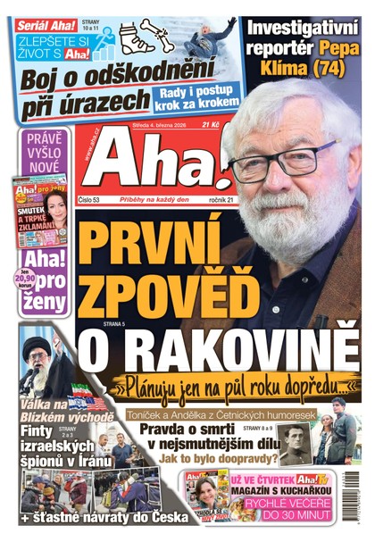 E-magazín AHA! - 04.03.2026 - CZECH NEWS CENTER a. s.