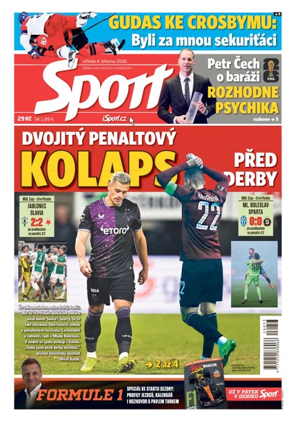 E-magazín Sport - 04.03.2026 - CZECH NEWS CENTER a. s.