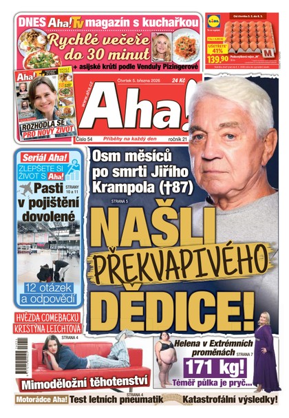 E-magazín AHA! - 05.03.2026 - CZECH NEWS CENTER a. s.