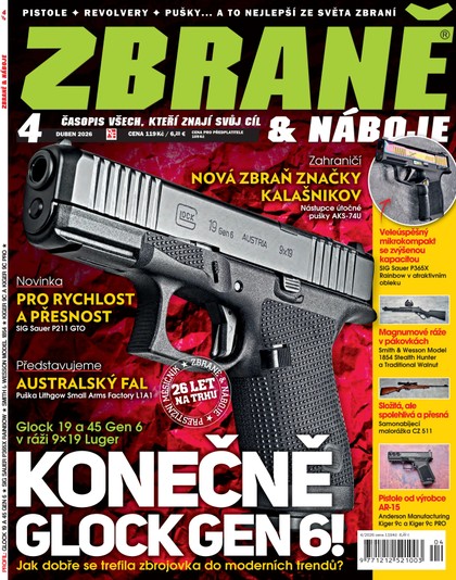 E-magazín Zbraně & náboje 4/2026 - RF Hobby