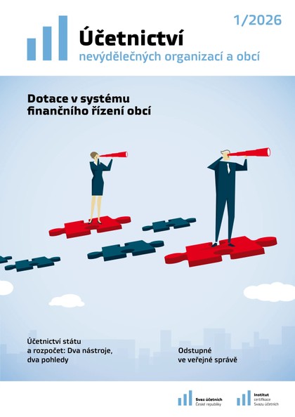 E-magazín Účetnictví nevýdělečných organizací a obcí č. 1/2026 - Svaz účetních České republiky, z. s.