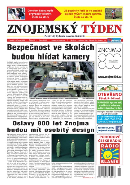 E-magazín Znojemský týden 11/2026 - Znojemský týden