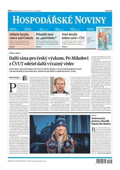 E-magazín HN 048 - 10.3.2026 - Economia, a.s.