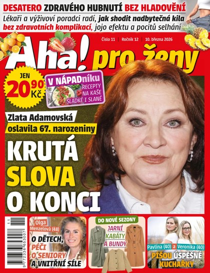 E-magazín AHA! PRO ŽENY - 11/2026 - CZECH NEWS CENTER a. s.