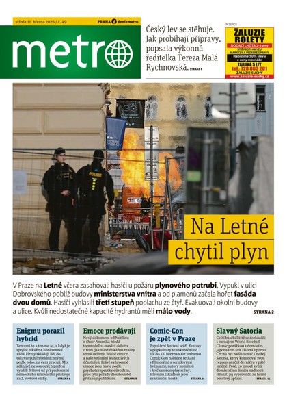 E-magazín METRO - 11.03.2026 - MAFRA, a.s.