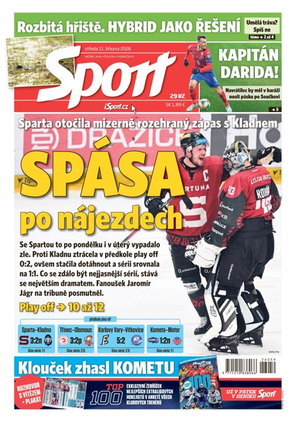 E-magazín Sport - 11.03.2026 - CZECH NEWS CENTER a. s.