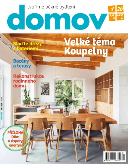 E-magazín Domov 1/2026 - Časopisy pro volný čas s. r. o.