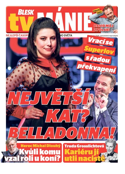 E-magazín Blesk Tv manie - 14.03.2026 - CZECH NEWS CENTER a. s.