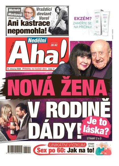 E-magazín NEDĚLNÍ AHA! - 15.03.2026 - CZECH NEWS CENTER a. s.