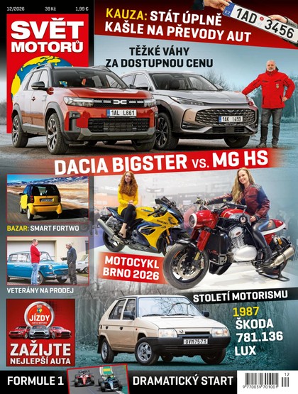 E-magazín Svět motorů - 12/2026 - CZECH NEWS CENTER a. s.