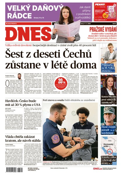 E-magazín MF DNES - 17.03.2026 - MAFRA, a.s.