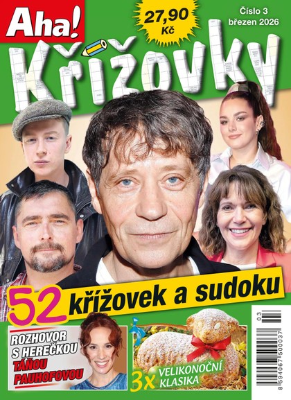 E-magazín AHA! KŘÍŽOVKY - 3/2026 - CZECH NEWS CENTER a. s.