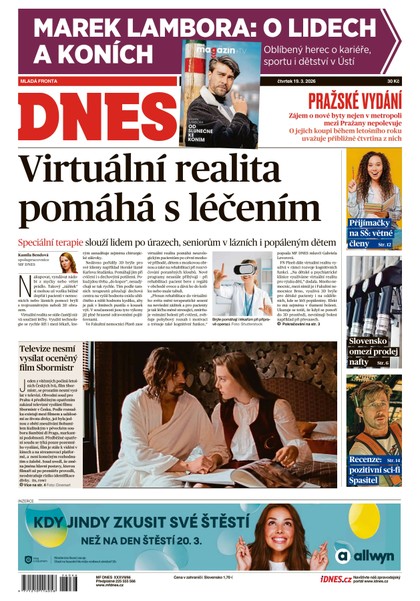 E-magazín MF DNES - 19.03.2026 - MAFRA, a.s.
