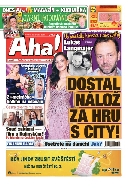 E-magazín AHA! - 19.03.2026 - CZECH NEWS CENTER a. s.