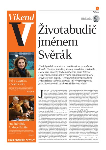 E-magazín HN 056 - 20.3.2026 Víkend - Economia, a.s.