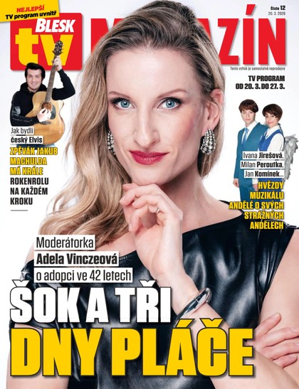 E-magazín Blesk Tv magazín - 20.03.2026 - CZECH NEWS CENTER a. s.