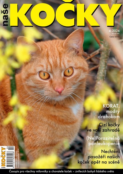 E-magazín Naše kočky, 04-2026 - Nakladatelství Minerva CZ, s. r. o.