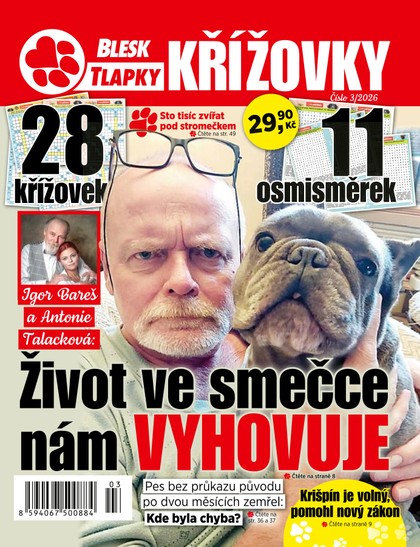 E-magazín Blesk Tlapky Křížovky - 3/2026 - CZECH NEWS CENTER a. s.