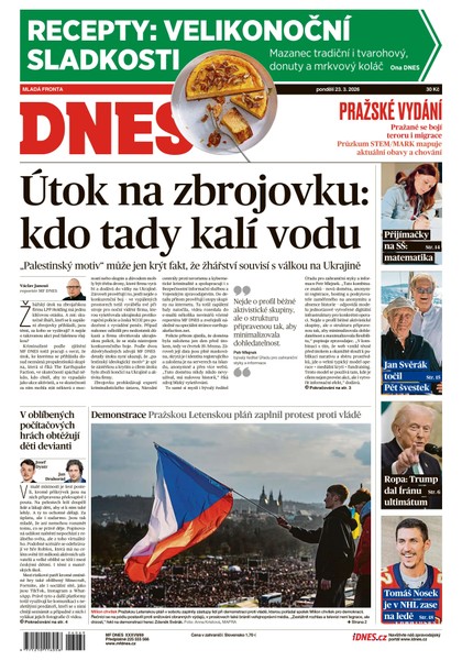 E-magazín MF DNES - 23.03.2026 - MAFRA, a.s.