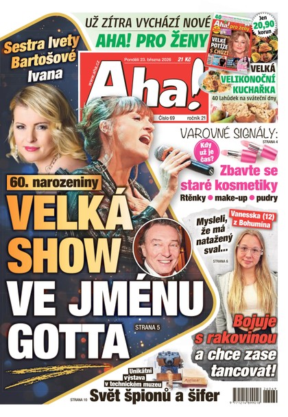 E-magazín AHA! - 23.03.2026 - CZECH NEWS CENTER a. s.